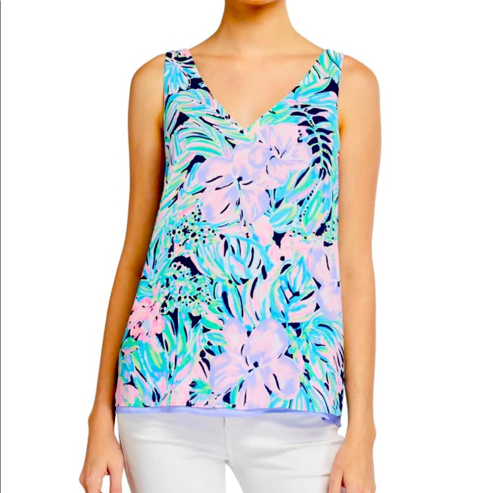 Lilly Pulitzer Florin Reversible Tank Top